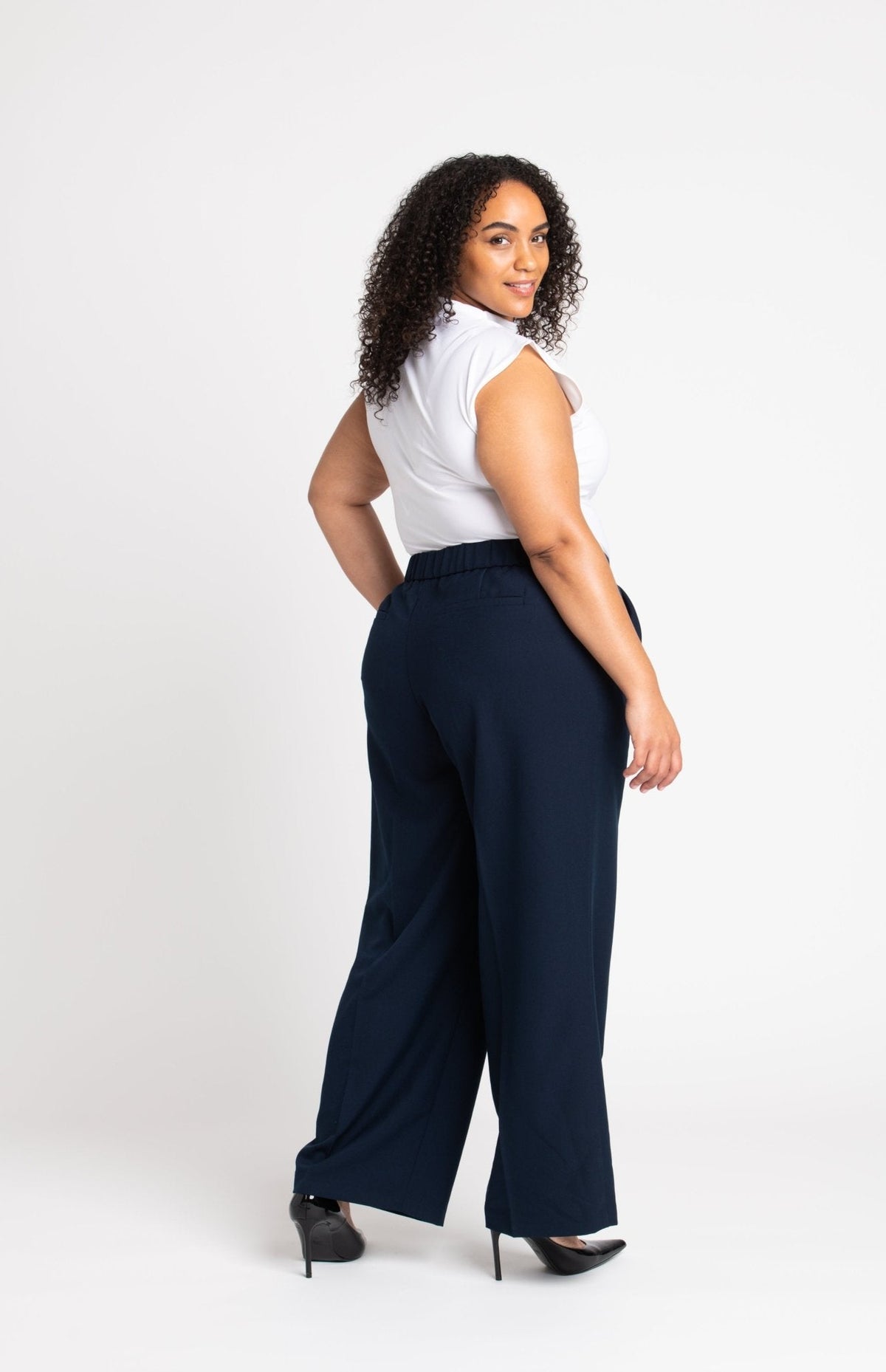 Dressbarn Featured | Roz & Ali™ Pleated Wide Leg Trouser Pants - Plus