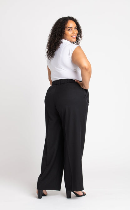 Dressbarn Featured | Roz & Ali™ Pleated Wide Leg Trouser Pants - Plus