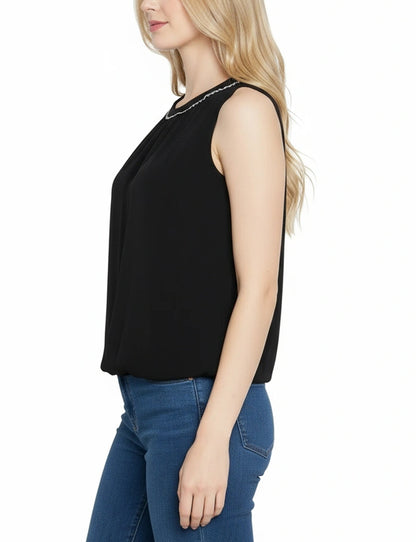 Dressbarn Recommended | NY Collection Petite Sleeveless Blouson Top