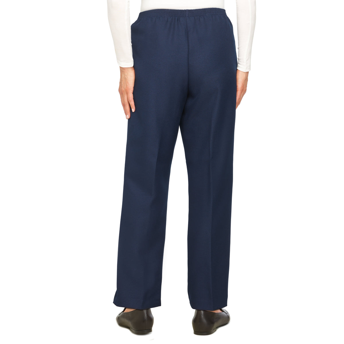 Dressbarn New | Alfred Dunner Classic Proportioned Pant Short Length, Petite