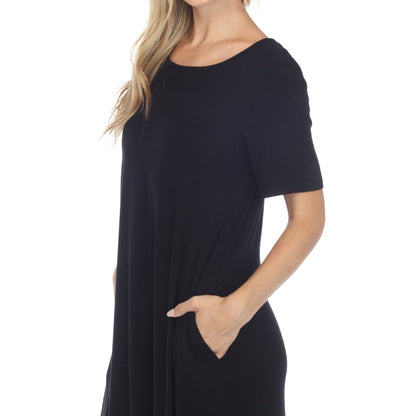 Dressbarn Premium | Short Sleeve Midi Dress