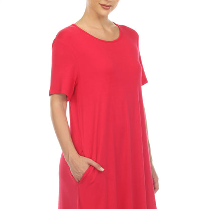 Dressbarn Premium | Short Sleeve Midi Dress