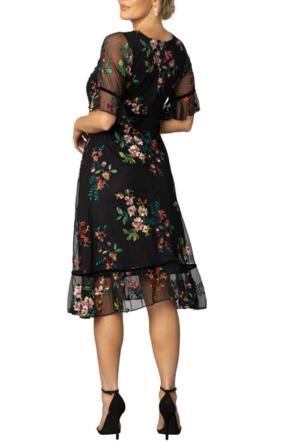 Dressbarn New | Wildflower Embroidered Dress