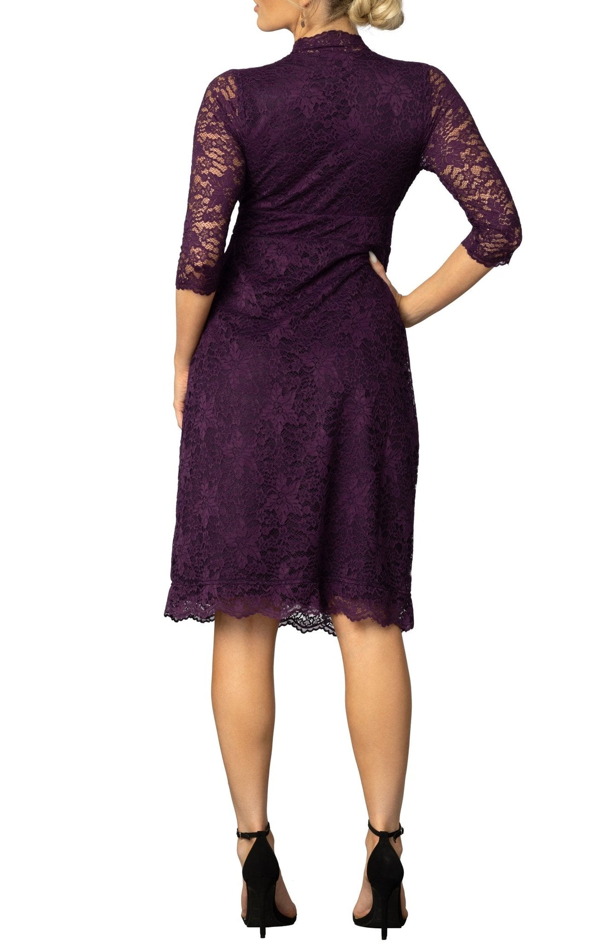 Dressbarn Popular | Scalloped Boudoir Lace Dress