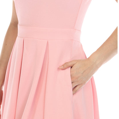 Dressbarn Best Seller | Women's Solid Fit and Flare Dress