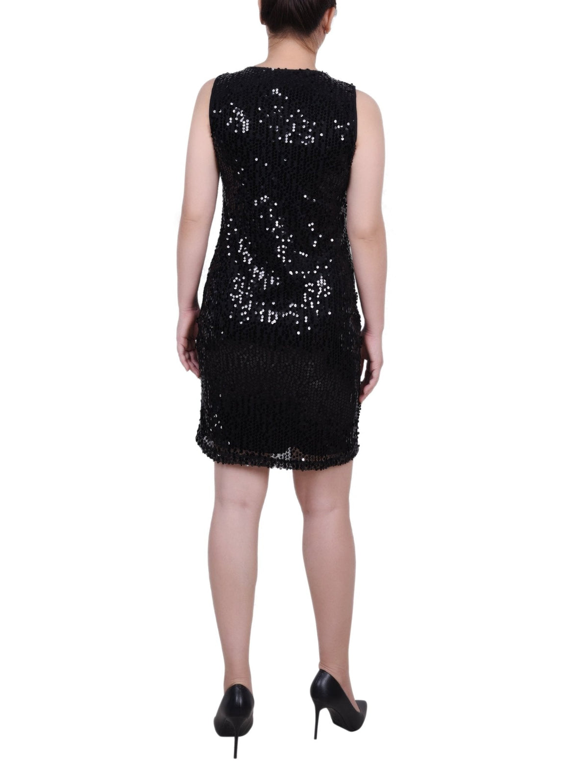 Dressbarn Trending | Sequined Bolero Jacket And Dress - Petite
