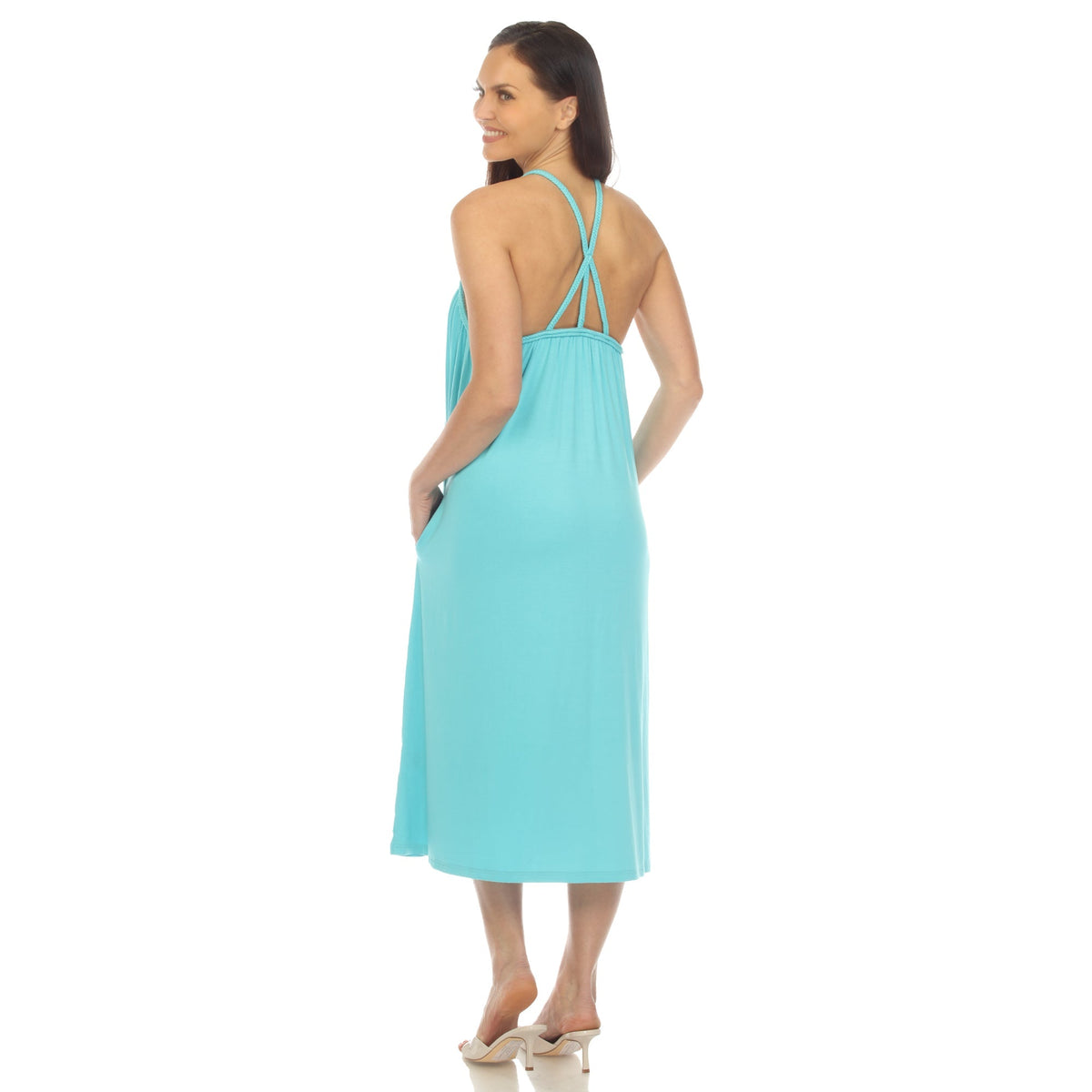 Dressbarn Recommended | Braided Strap Midi Dress