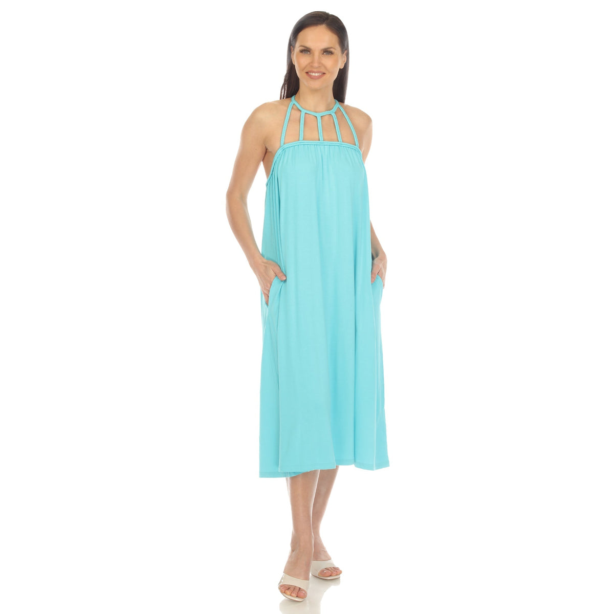 Dressbarn Recommended | Braided Strap Midi Dress