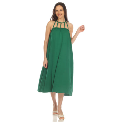 Dressbarn Recommended | Braided Strap Midi Dress