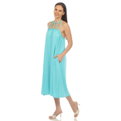 Dressbarn Recommended | Braided Strap Midi Dress