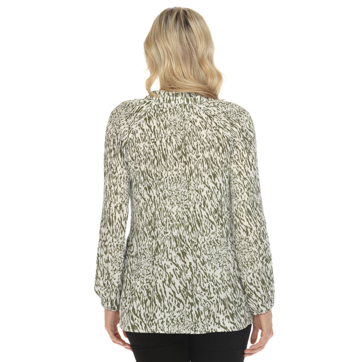 Dressbarn Recommended | Women's Printed Peasant Blouse