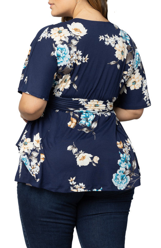 Dressbarn Featured | Encore Print Top - Plus