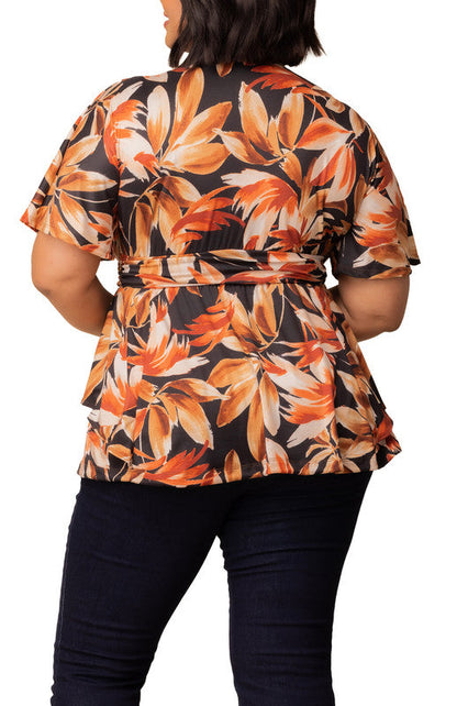 Dressbarn Featured | Encore Print Top - Plus