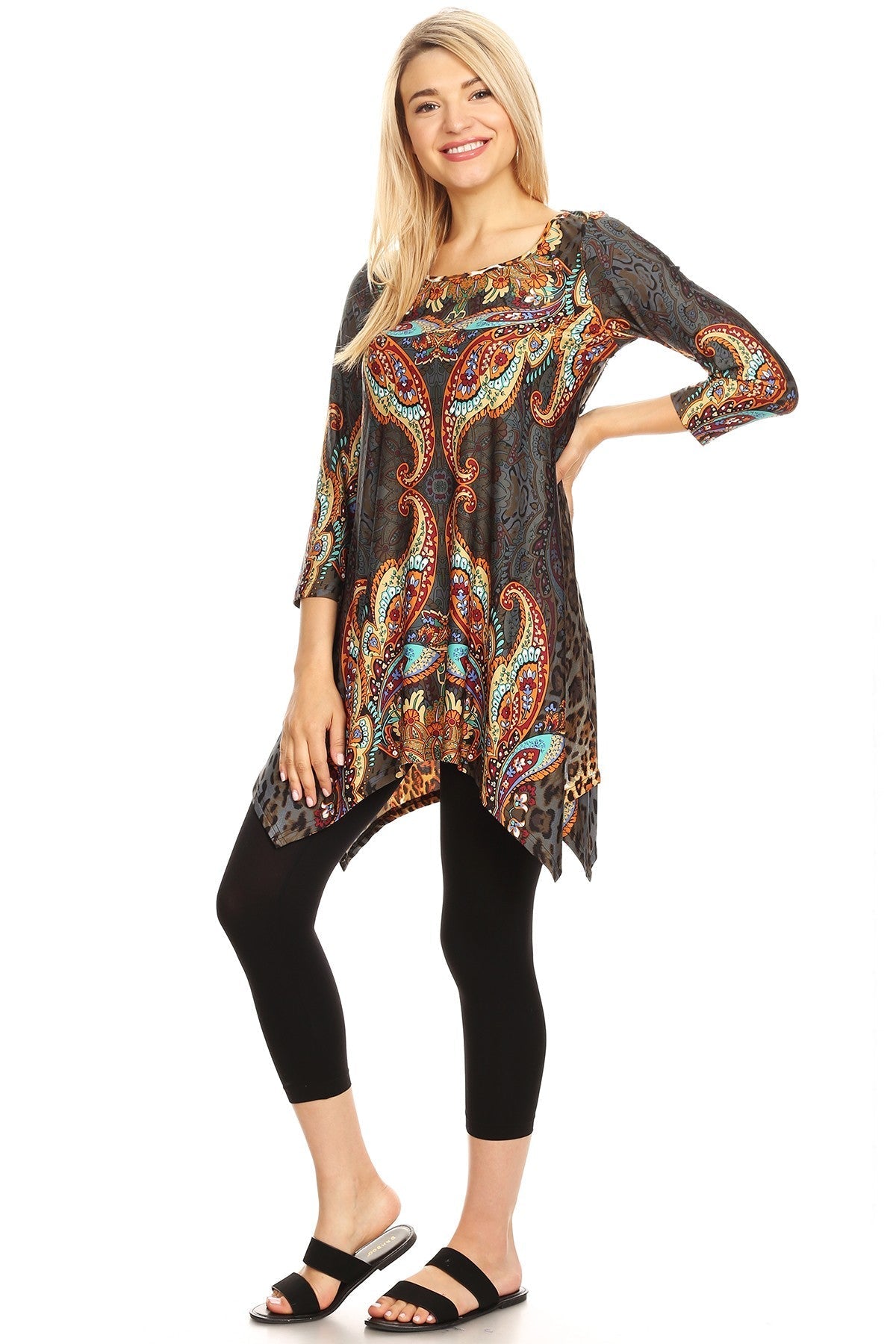 Dressbarn Popular | Marlene Tunic Top